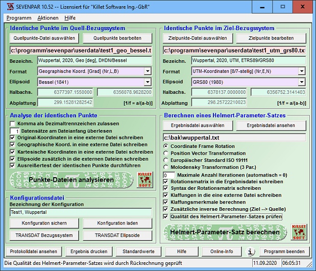 Screenshot of SEVENPAR (Deutsch)