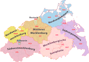 Mecklenburg Western Pomerania after reform