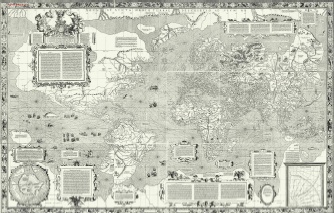 Mercator Weltkarte von 1569