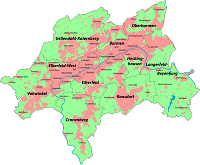 Urban area of Wuppertal