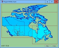 Polygonal Validity Scope as Example of Canada